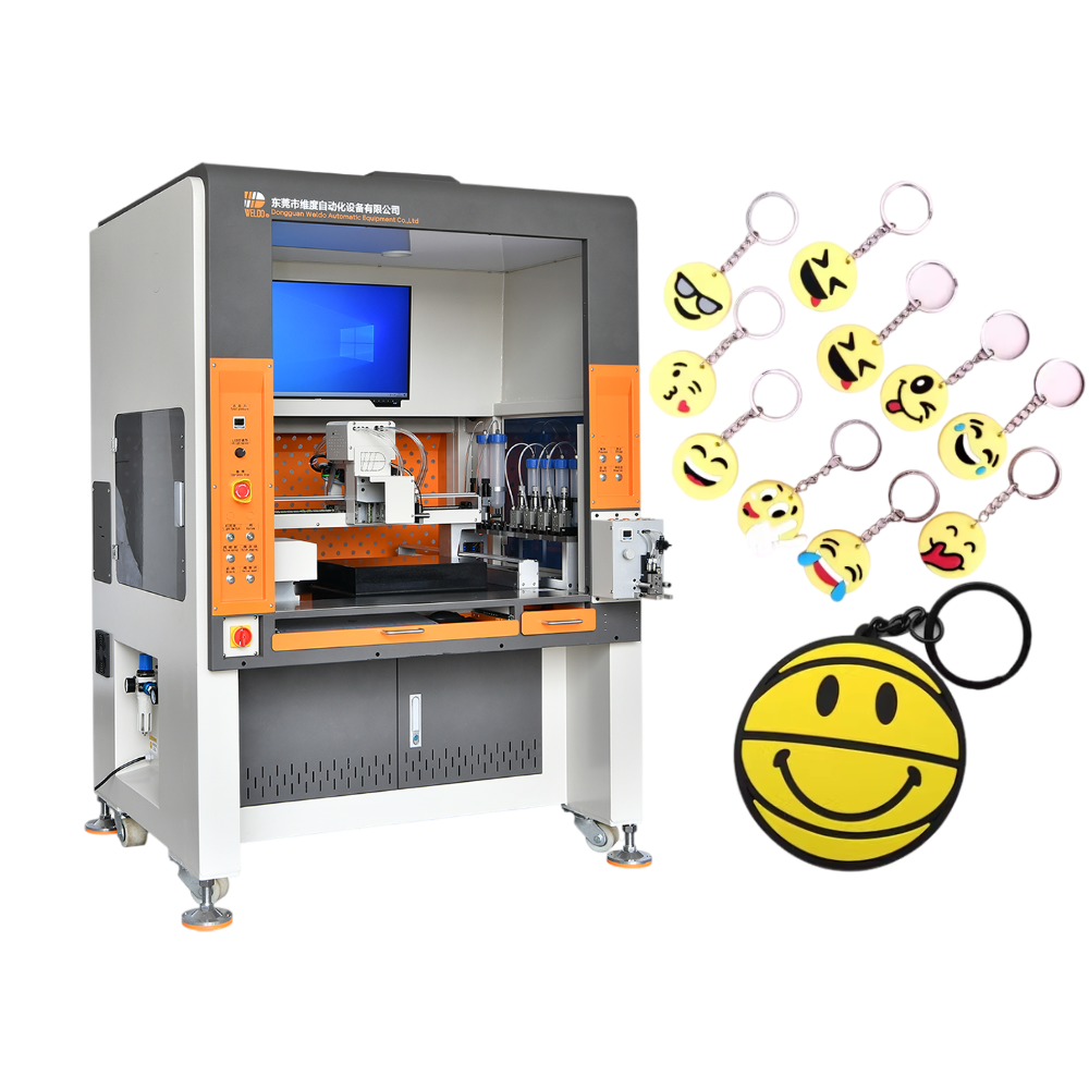 independence soft pvc rubber patch filling machine